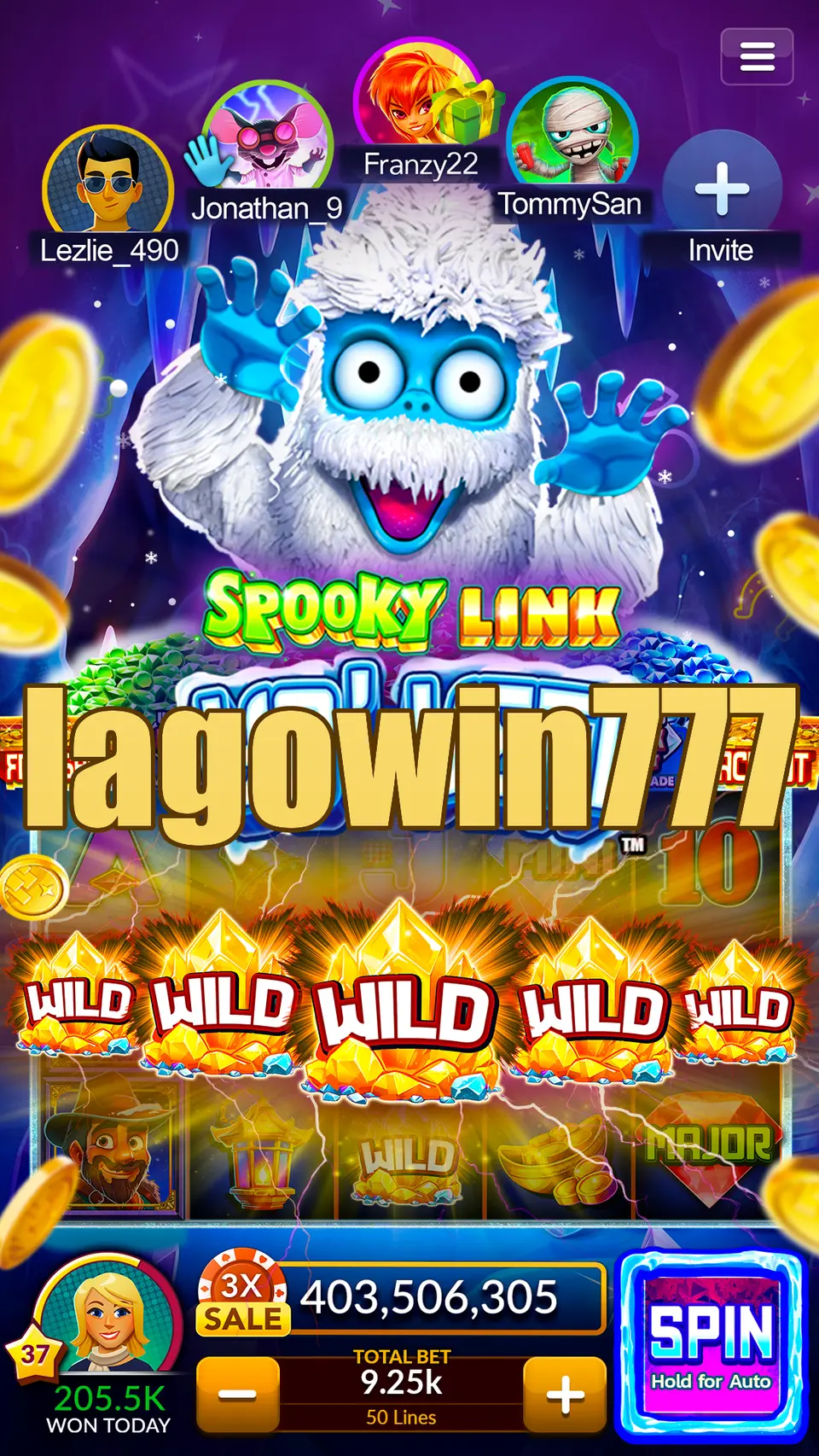 lagowin777 Masuk